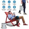 19QT Portable Cold Therapy Machine Programmable Ice Therapy Machine Cold Rush Therapy Machine System with 3 Flow Levels 10-60Mins Timer 3 Elastic Band