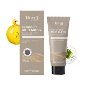 Hoygi Cleansing Mud Mask Gently Cleans Blackheads, Non-Greasy And Delicate Pores, Hydrates And Moisturizes The Facial Mask