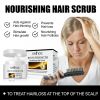 EELHOE Nourishing Hair Scrub, Solid and Dense Hair Control Scalp Deep Clean Fluffy Anti-dandruff refreshing shampoo