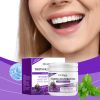 Oralhoe Purple Beauty Powder Mint Refreshing Clean Mouth Guard Remove Stains Fresh Breath Beauty Powder