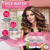 Rice Water Shampoo and Conditioner Set Sulfate Free for Thin and Fine Hair Fuller Thickening Formula for Women and Men With Strengthening Saw Palmetto