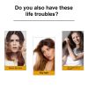 Hoegoa Growth Hair Serum, Prevent The Loss Of Solid Hair Nourish Thick Hair Scalp Care Dense Hair Care
