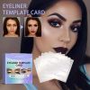 Jaysuing Beginner Eyeliner Assist Template, Lazy Beginner Beauty Tool Quick Makeup Eye Makeup Artefact