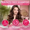 Rice Water Shampoo and Conditioner Set Sulfate Free for Thin and Fine Hair Fuller Thickening Formula for Women and Men With Strengthening Saw Palmetto