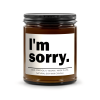 I'm sorry Candle